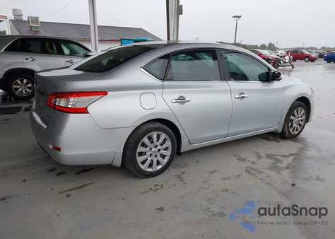 2013 Nissan Sentra Sv z USA, uszkodzony, nr VIN 3N1AB7AP7DL723780